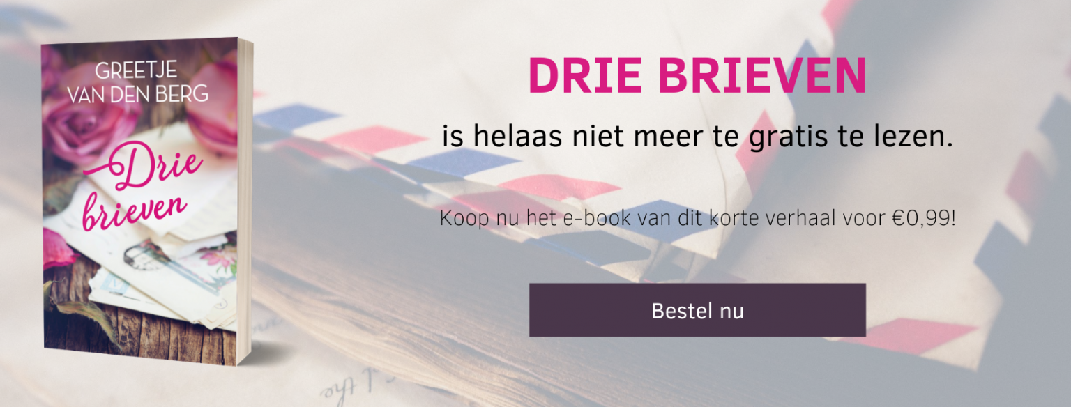 Drie brieven – Greetje van den Berg - Uitgeverij Z&K
