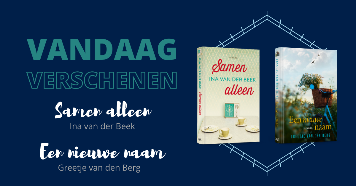 Vandaag verschenen: 'Samen alleen' en 'Een nieuwe naam' - Uitgeverij Z&K
