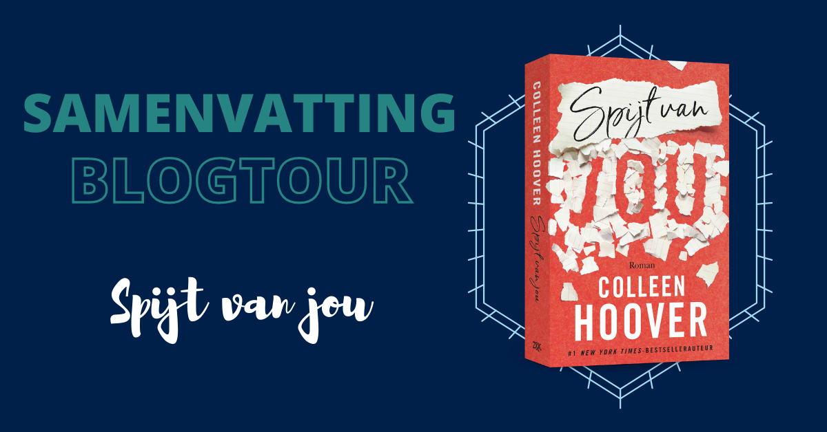 Samenvatting blogtour: Spijt van jou - Uitgeverij Z&K