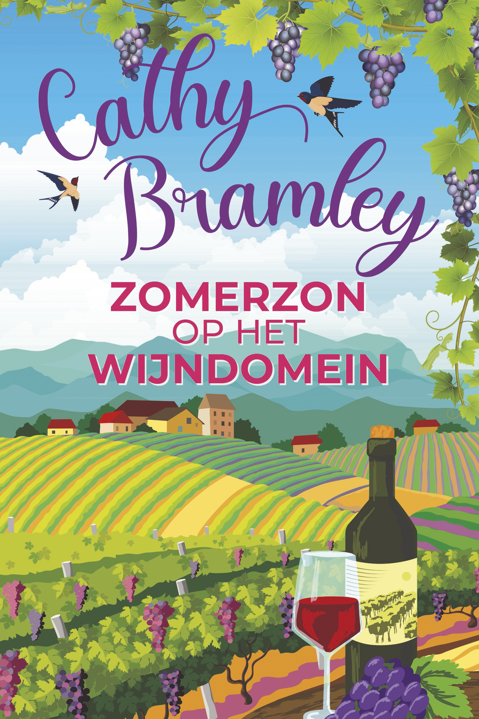 9789020549980 Zomerzon op het wijndomein - cover