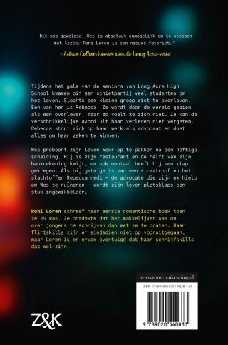 Hij die blijft - achterkant