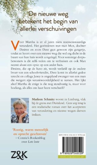 Geen weg terug - achterkant