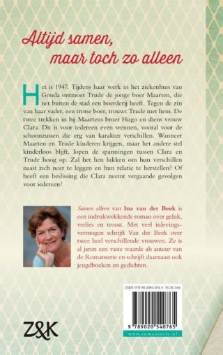 Samen alleen - achterkant