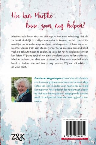 Als de lente komt - achterkant