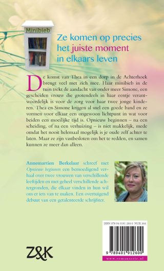 Opnieuw beginnen - achterkant