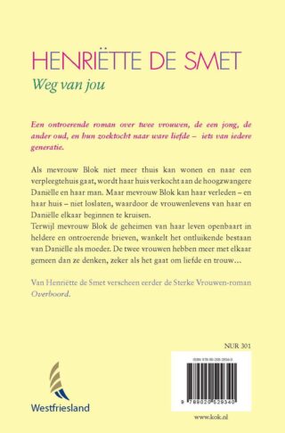 Weg van jou - achterkant