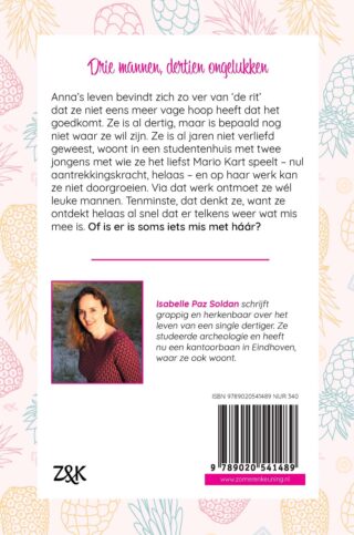 Liefde en ananas - achterkant