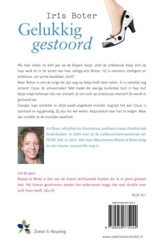 Gelukkig gestoord - achterkant