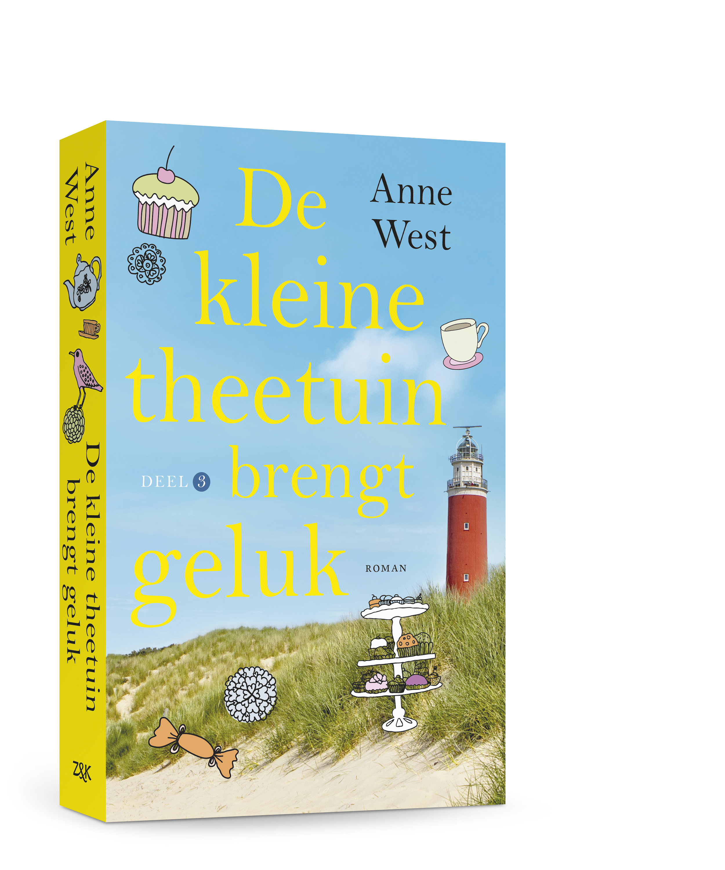 De kleine theetuin brengt geluk - 3d