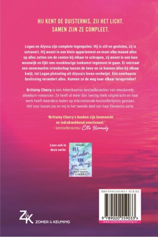 Het vuur tussen jou en mij - achterkant