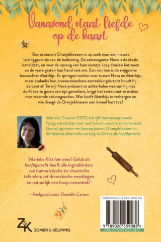 Geluk als hoofdgerecht - achterkant